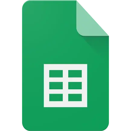 google sheets logo